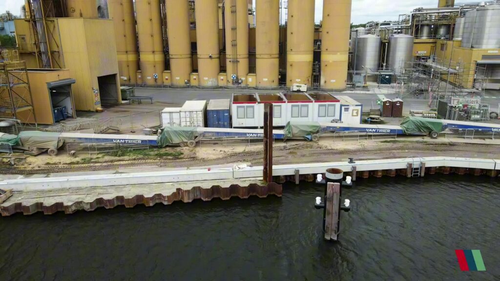 Verbindungsförderbänder in der mobilen Schiffsentladelösung